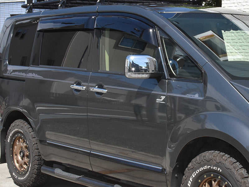 JDM MITSUBISHI DELICA D5 Wind deflectors Window Visor - RHD parts [d5-big-ds]