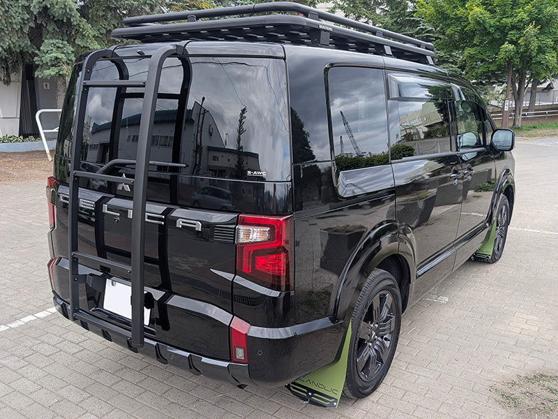 JDM MITSUBISHI DELICA D5 Wind deflectors Window Visor - RHD parts [d5-big-ls]