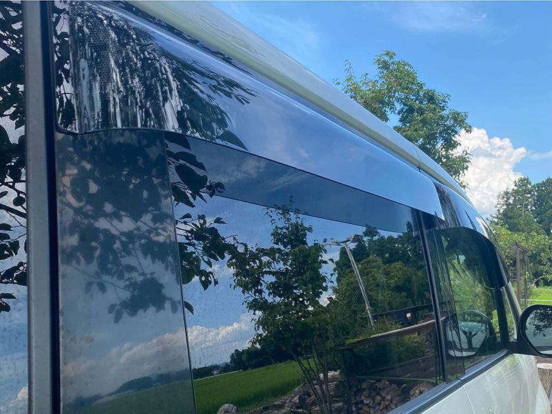 JDM MITSUBISHI DELICA D5 Wind deflectors Window Visor - RHD parts [d5-big-ls]