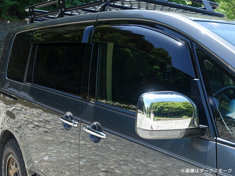 JDM MITSUBISHI DELICA D5 Wind deflectors Window Visor - RHD parts [d5-big-ls]