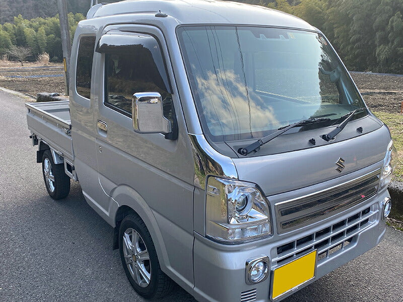 JDM SUZUKI CARRY DA16T Japanese Kei Truck / Mini Truck Wind deflectors Window Visor - RHD parts [da16-big-ds]