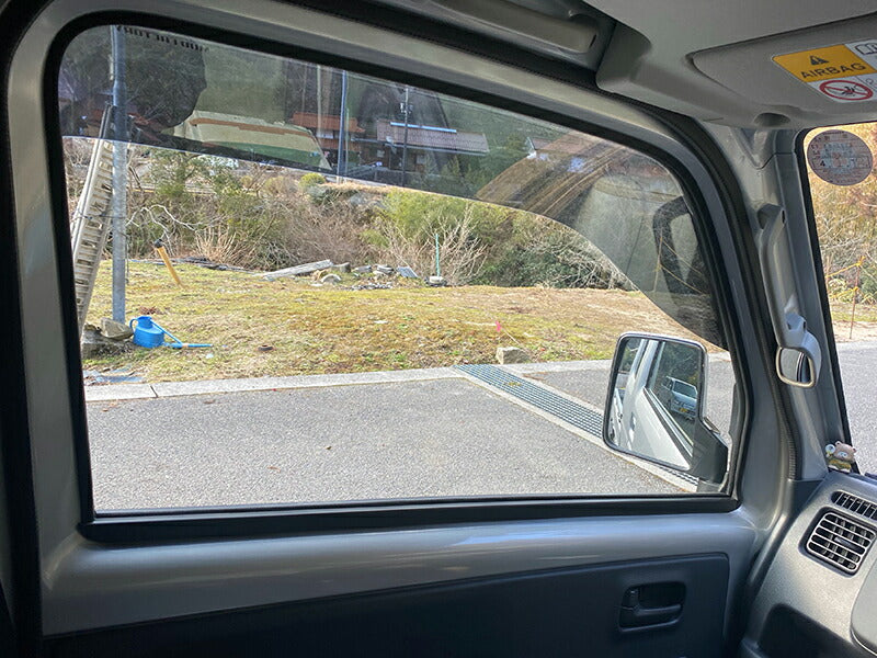 JDM SUZUKI CARRY DA16T Japanese Kei Truck / Mini Truck Wind deflectors Window Visor - RHD parts [da16-big-ds]