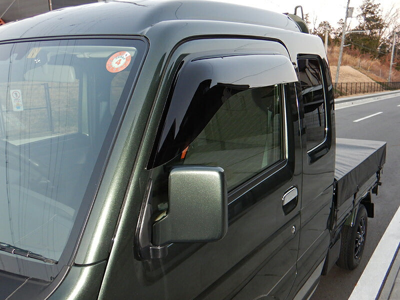 JDM SUZUKI CARRY DA16T Japanese Kei Truck / Mini Truck Wind deflectors Window Visor - RHD parts [da16-big-ds]