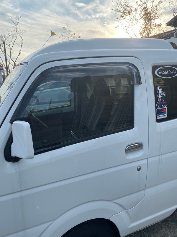 JDM SUZUKI CARRY TRUCK DA16T Japanese Kei Truck / Mini Truck Wind deflectors Window Visor - RHD parts [da16-spw-ls]