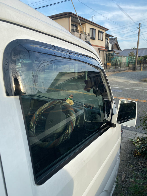 JDM SUZUKI CARRY TRUCK DA16T Japanese Kei Truck / Mini Truck Wind deflectors Window Visor - RHD parts [da16-spw-ls]