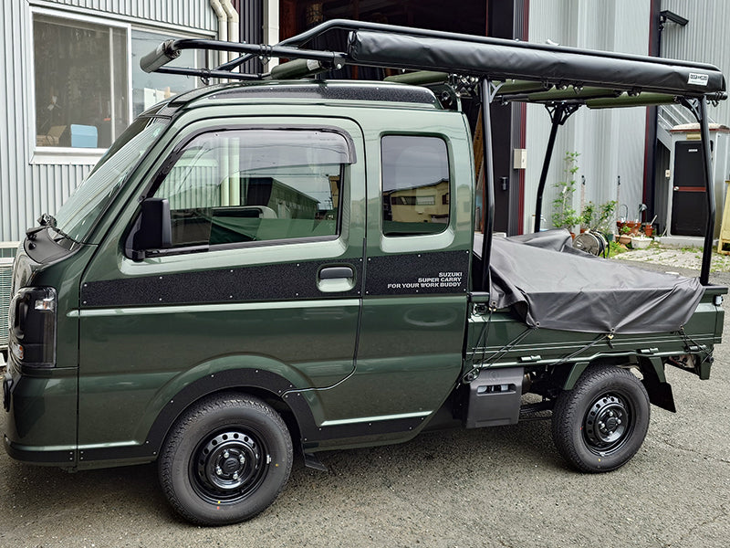 JDM SUZUKI CARRY TRUCK DA16T Japanese Kei Truck / Mini Truck Wind deflectors Window Visor - RHD parts [da16-spw-ls]