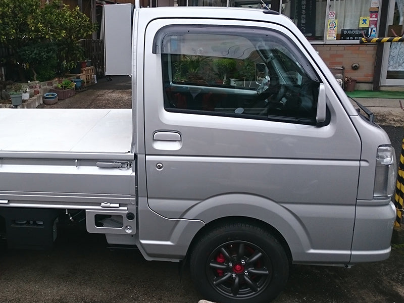 JDM SUZUKI CARRY TRUCK DA16T Japanese Kei Truck / Mini Truck Wind deflectors Window Visor - RHD parts [da16-spw-ls]