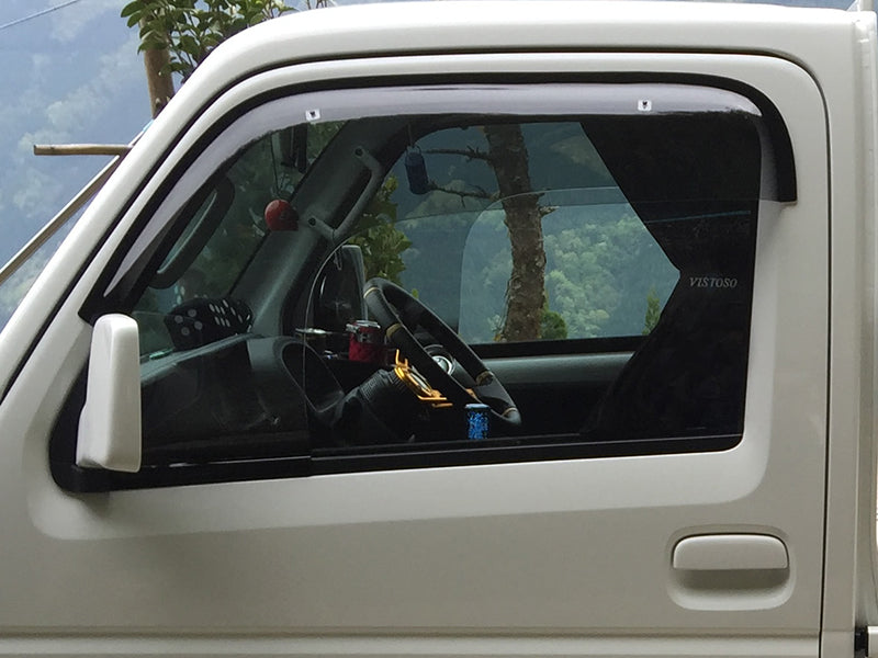 JDM SUZUKI CARRY TRUCK DA16T Japanese Kei Truck / Mini Truck Wind deflectors Window Visor - RHD parts [da16-spw-ls]