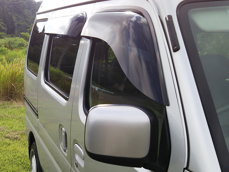 JDM SUZUKI EVERY DA52 / DB52 / DA62 Japanese Kei Van / Mini Van Wind deflectors Window Visor - RHD parts [da52-big-ds-4p]