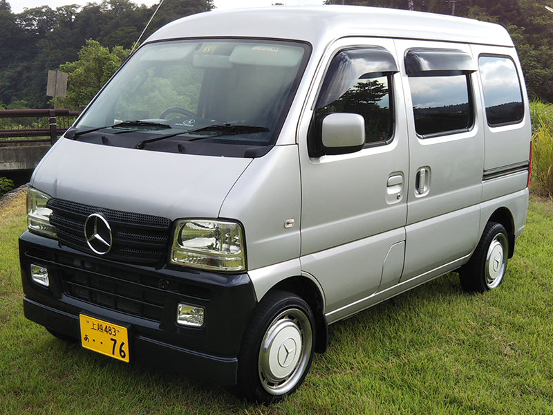 JDM SUZUKI EVERY DA52 / DB52 / DA62 Japanese Kei Van / Mini Van Wind deflectors Window Visor - RHD parts [da52-big-ds-4p]