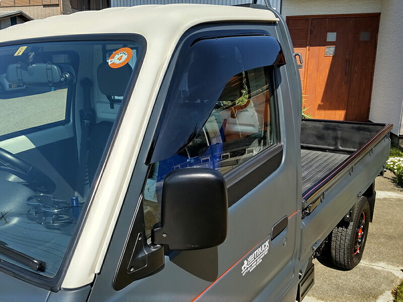 JDM SUZUKI CARRY EVERY DC51T DD51T DE51V DF51V DL51 DM51 Japanese Kei Truck / Mini Truck Wind deflectors Window Visor - RHD parts [dc51-big-ds]