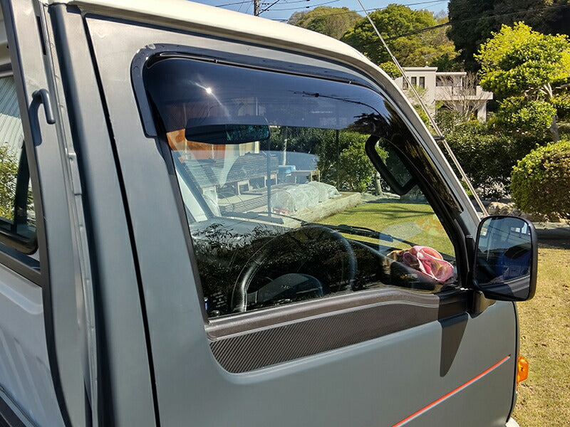 JDM SUZUKI CARRY EVERY DC51T DD51T DE51V DF51V DL51 DM51 Japanese Kei Truck / Mini Truck Wind deflectors Window Visor - RHD parts [dc51-big-ds]