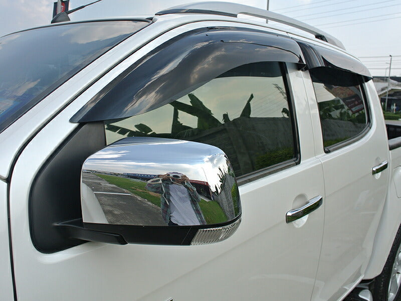 JDM ISUZU D-MAX Double CAB (RT50/85) Wind deflectors Window Visor - RHD parts [dmax2-big-ds-4p]
