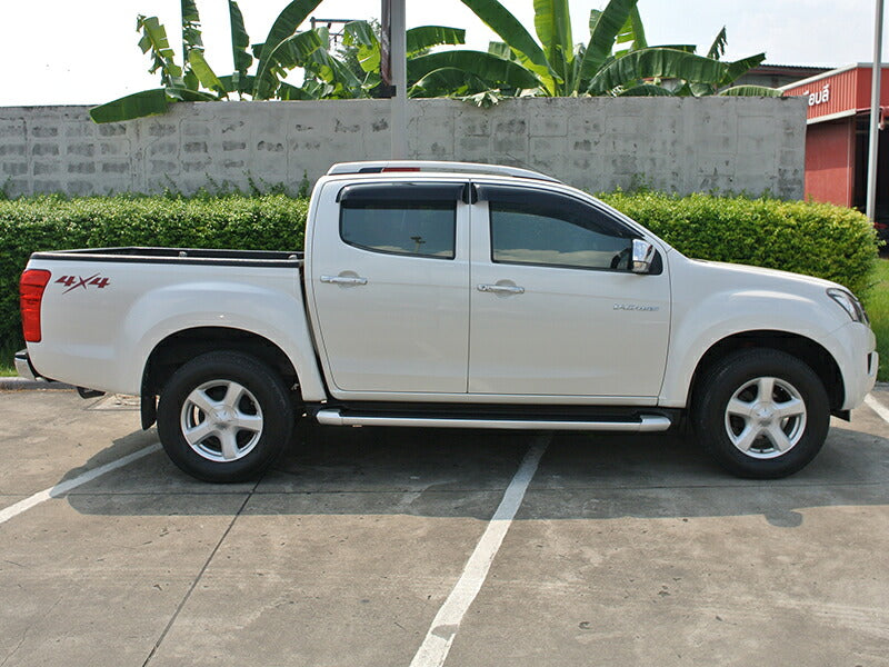 JDM ISUZU D-MAX Double CAB (RT50/85) Wind deflectors Window Visor - RHD parts [dmax2-big-ds-4p]