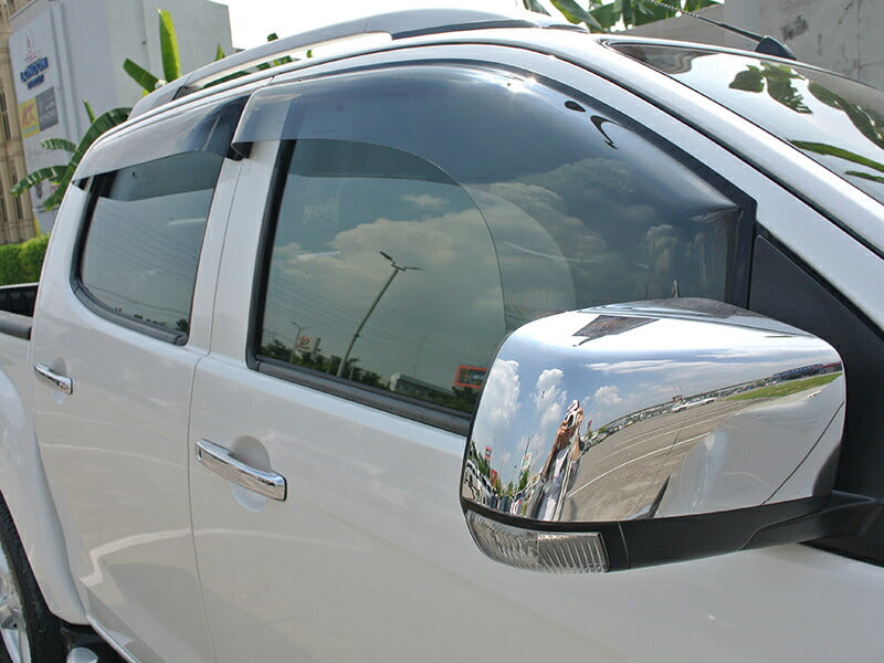JDM ISUZU D-MAX Single CAB/Extra CAB (RT50/85) Wind deflectors Window Visor - RHD parts [dmax2-spw-ls]