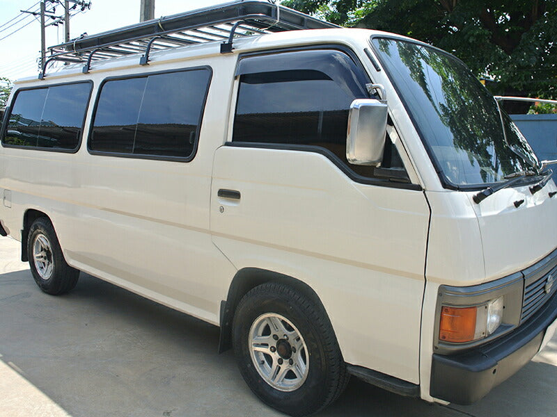 JDM Nissan Caravan Urvan E24 Dark Smoke Wind deflectors Window Visor - RHD parts [e24-big-ds]