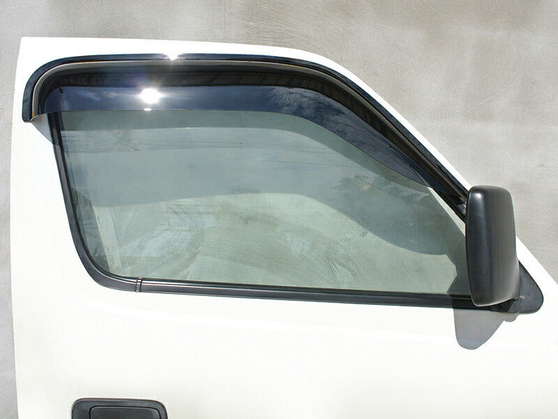 JDM Nissan Caravan E25 5th Gen (2001-2012) / Isuzu Como / Urvan / Urvan Estate Dark Smoke Wind deflectors Window Visor - RHD parts [e25-big-ds]