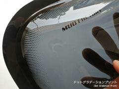 Nissan Caravan E25 5th Gen (2001-2012) / Isuzu Como / Urvan / Urvan Estate Dark Smoke Wind deflectors Window Visor [e25-big-ds]