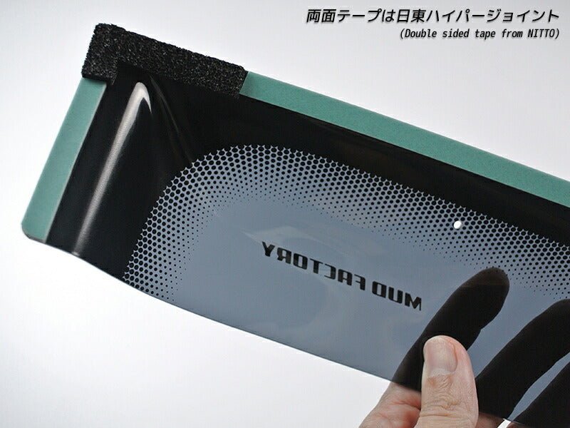 JDM HONDA EK CIVIC Wind deflectors Window Visor - RHD parts [ek2d-semi-ds]