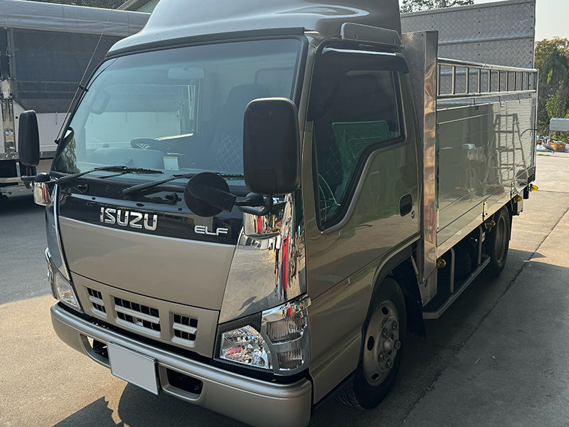 JDM ISUZU ELF5 / ELF6 Wind deflectors Window Visor - RHD parts [elf5lw-big-ds]