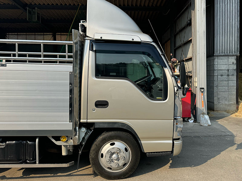 JDM ISUZU ELF5 / ELF6 Wind deflectors Window Visor - RHD parts [elf5lw-big-ds]