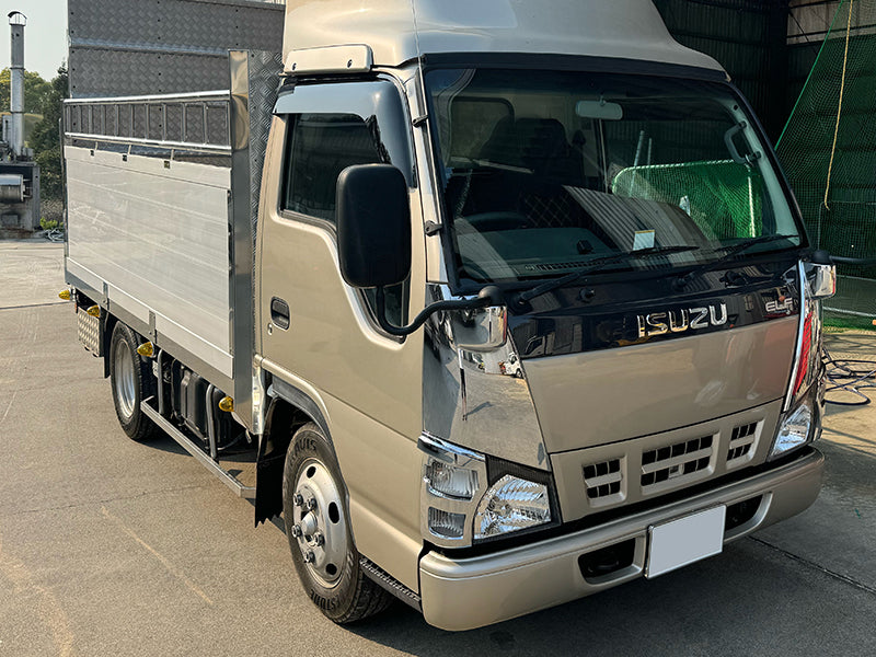 JDM ISUZU ELF5 / ELF6 Wind deflectors Window Visor - RHD parts [elf5lw-big-ds]