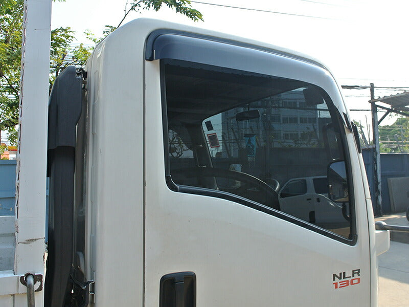 JDM ISUZU ELF6 Japanese Truck Wind deflectors Window Visor - RHD parts [elf6-big-ds]