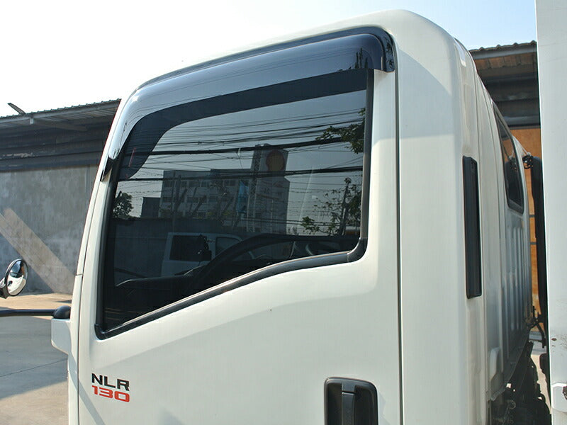 JDM ISUZU ELF6 Japanese Truck Wind deflectors Window Visor - RHD parts [elf6-big-ds]
