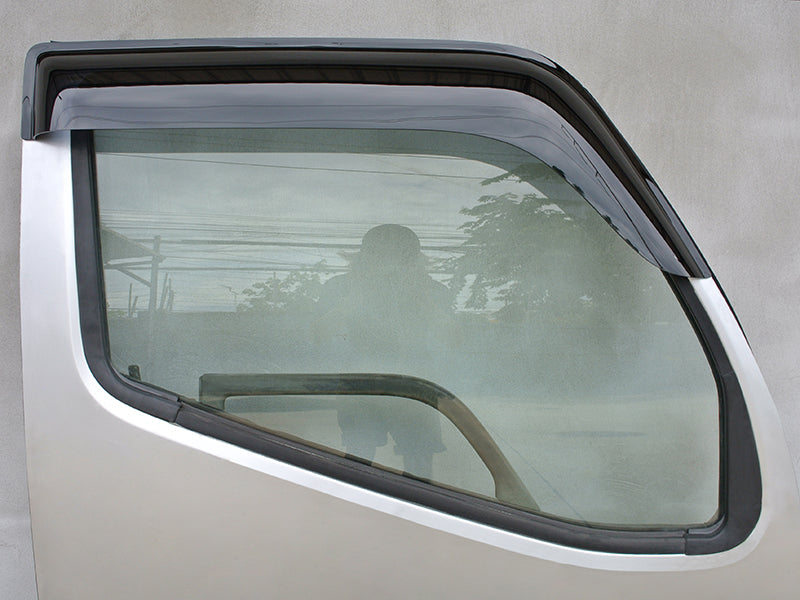 JDM Mitsubishi Canter Dark Smoke Wind deflectors Window Visor - RHD parts [fe56-big-ds]