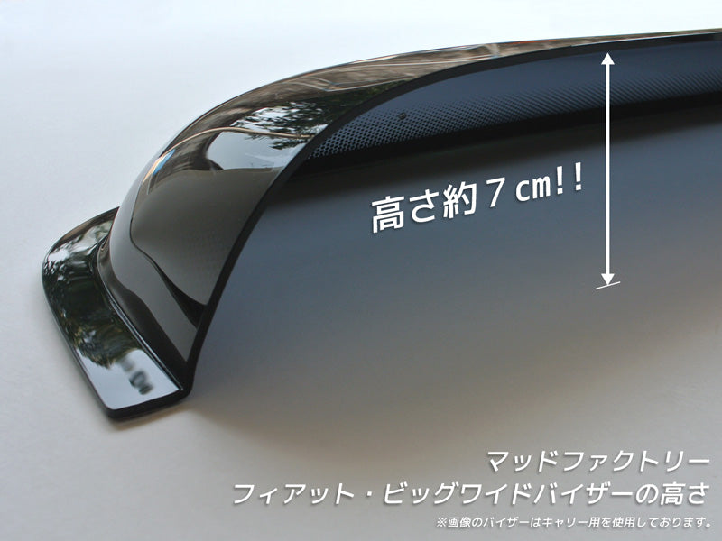 JDM FIAT500 ABARTH500 Wind deflectors Window Visor - RHD parts [fiat5-big-ls]
