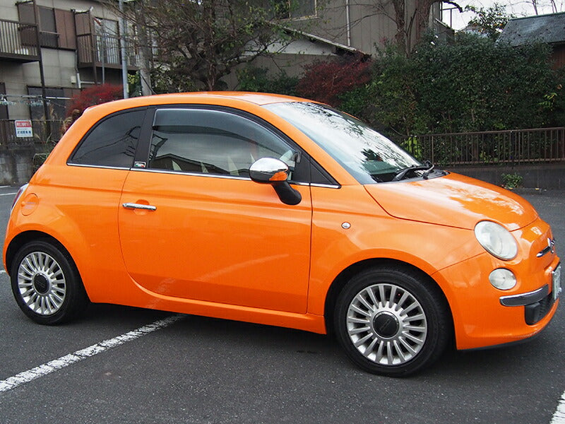 JDM FIAT500 ABARTH500 Wind deflectors Window Visor - RHD parts [fiat5-big-ls]