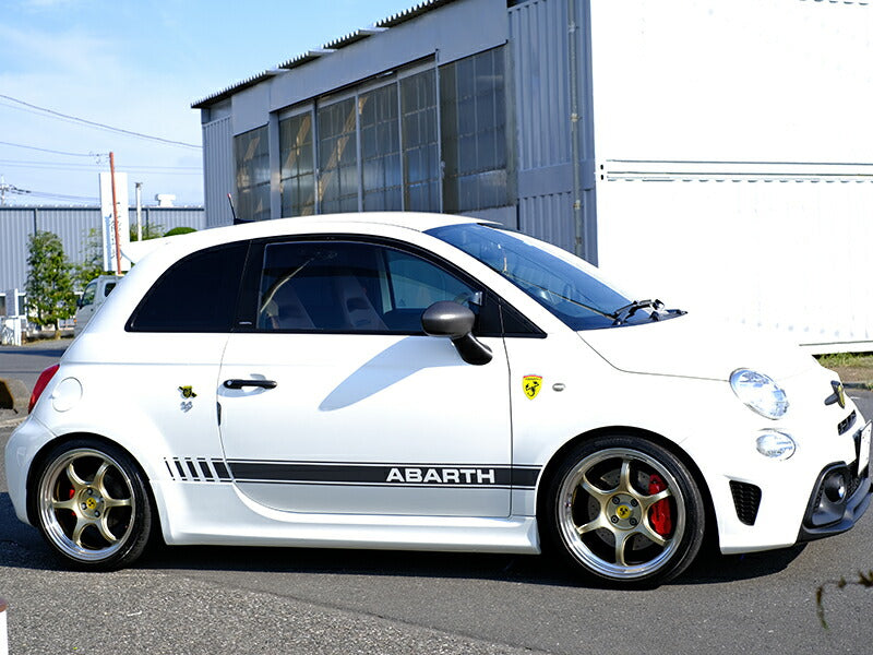 JDM FIAT500 ABARTH500 Wind deflectors Window Visor - RHD parts [fiat5-big-ls]