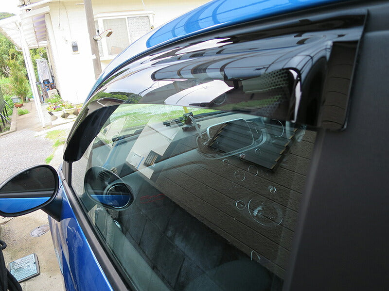 JDM FIAT500 ABARTH500 Wind deflectors Window Visor - RHD parts [fiat5-semi-ds]