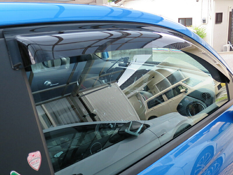 JDM FIAT500 ABARTH500 Wind deflectors Window Visor - RHD parts [fiat5-semi-ds]
