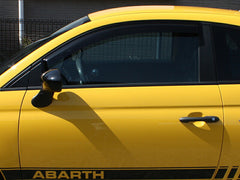 FIAT500 ABARTH500 Wind deflectors Window Visor [fiat5-semi-ds]