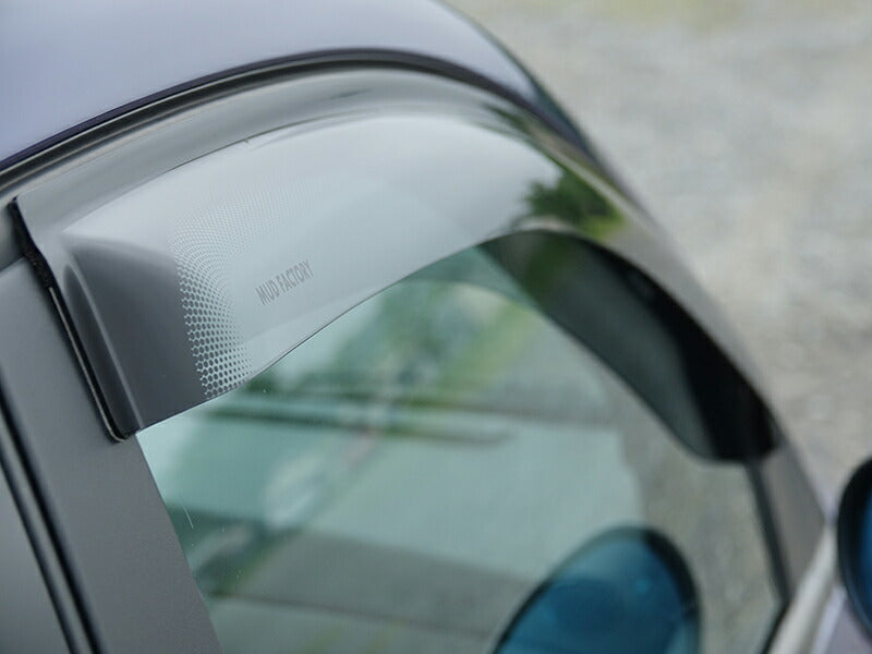 JDM FIAT500 ABARTH500 Wind deflectors Window Visor - RHD parts [fiat5-semi-ls]