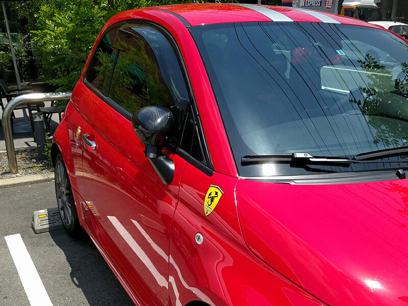 JDM FIAT500 ABARTH500 Wind deflectors Window Visor - RHD parts [fiat5-spw-ls]