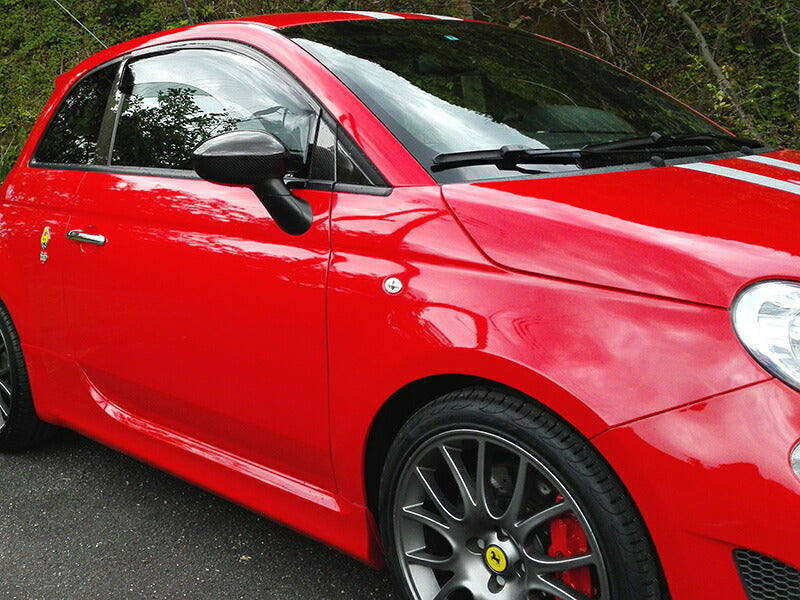JDM FIAT500 ABARTH500 Wind deflectors Window Visor - RHD parts [fiat5-spw-ls]