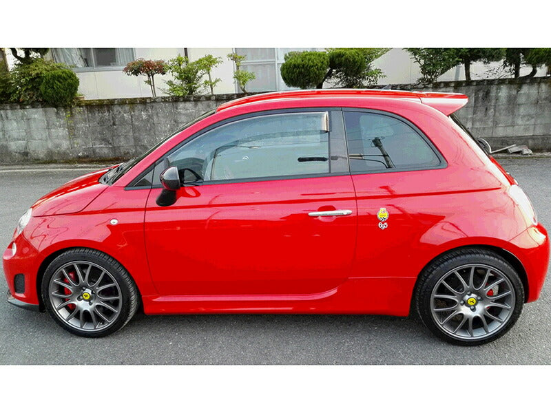 JDM FIAT500 ABARTH500 Wind deflectors Window Visor - RHD parts [fiat5-spw-ls]