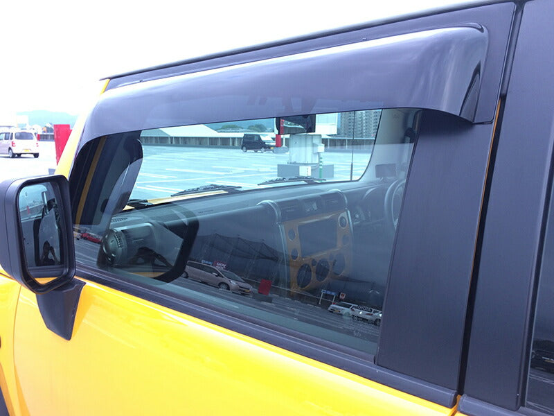 JDM Toyota FJ Cruiser Wind deflectors Window Visor - RHD parts [fjv2-big-ds]