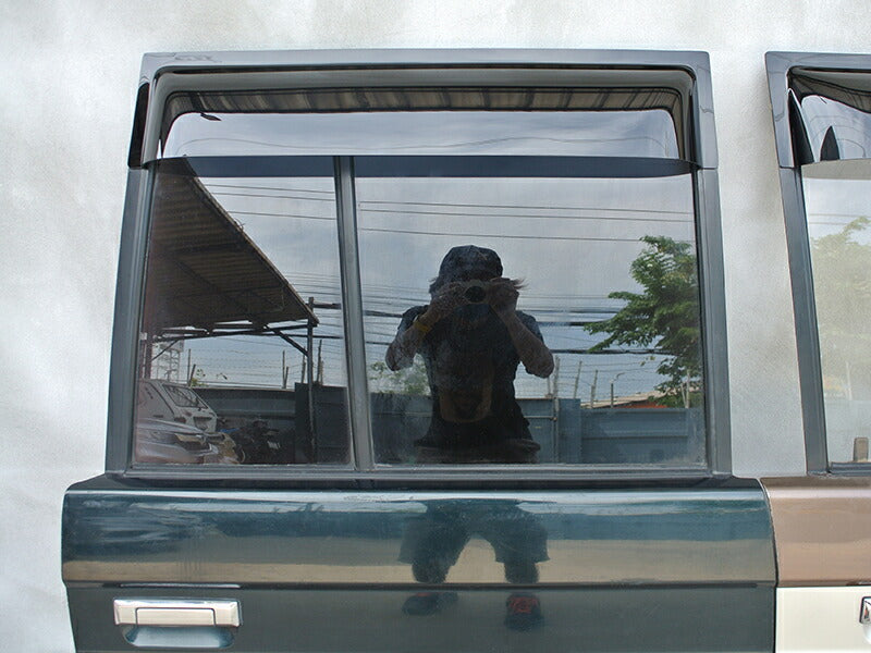 JDM TOYOTA LAND CRUISER 70 series / J70  (*for 4 door model) Wind deflectors Window Visor - RHD parts [GRJ7-BIG-DS-4P]