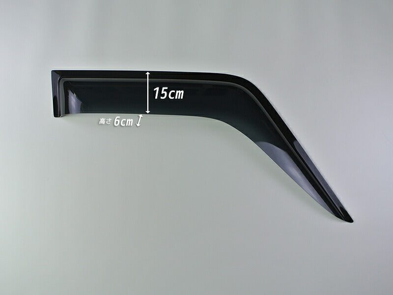 JDM TOYOTA LAND CRUISER 70 series / J70 (*for 3 door model) Wind deflectors Window Visor - RHD parts [GRJ7-BIG-DS-sh]