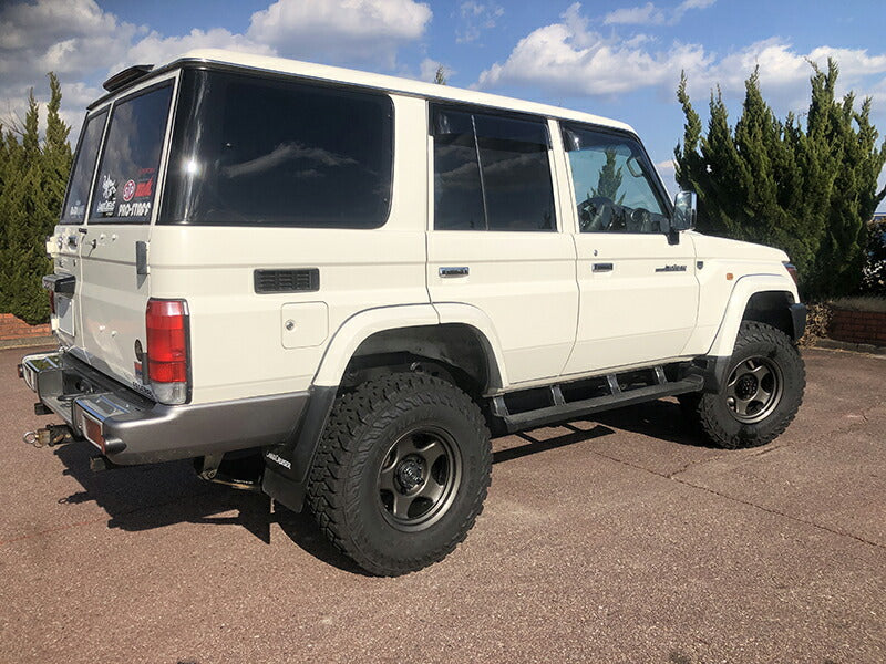 JDM TOYOTA LAND CRUISER 70 series / J70 (*for 4 door model) Wind deflectors Window Visor - RHD parts [GRJ7-BIG-LS-4P]