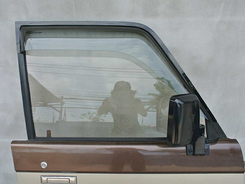JDM TOYOTA LAND CRUISER 70 series / J70  (*for 3 door model) Wind deflectors Window Visor - RHD parts [GRJ7-BIG-LS-sh]