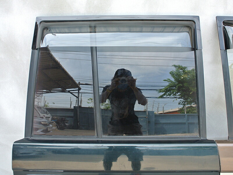 ランドクルーザー 70 ランクル70 プラド リア用ドアバイザー ロング 純正形状 カスタム LS [GRJ7-re-LS]