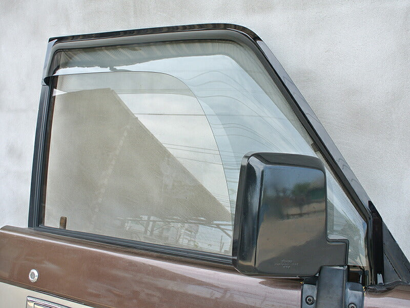 JDM TOYOTA LAND CRUISER 70 series / J70  (*for 3 door model) Wind deflectors Window Visor - RHD parts [GRJ7-SPW-LS-sh]