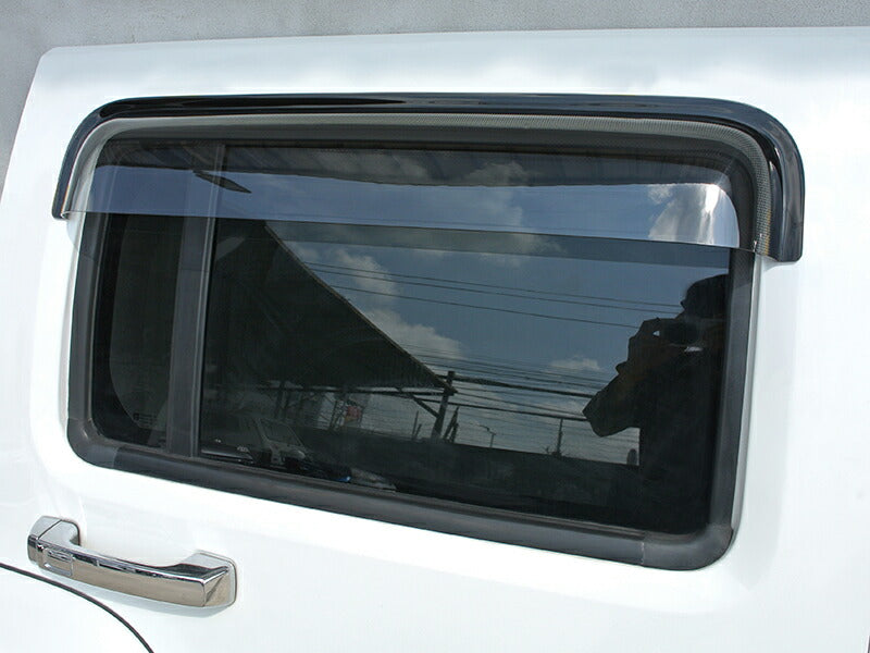 JDM Hammer H3 / H3T /H3 Alpha Light Smoke Wind deflectors Window Visor - RHD parts [H3-BIG-LS]