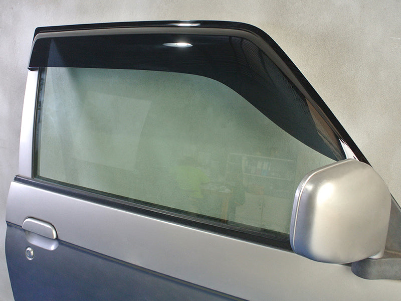 JDM Mistubishi Pajero Mini H51A / H56A / H53A / H58A Pajero Jr H57A Dark Smoke Wind deflectors Window Visor - RHD parts [h58-big-ds]