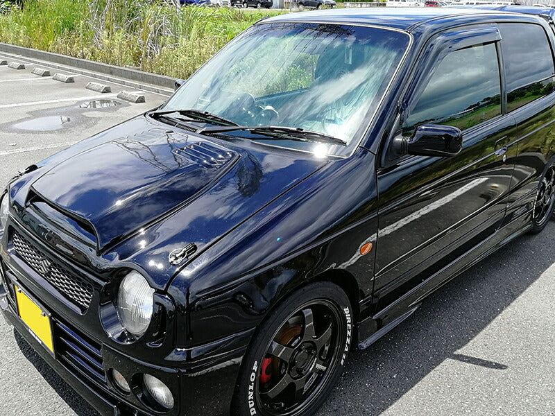 JDM SUZUKI ALTO 4th Gen 3door model Wind deflectors Window Visor - RHD parts [ha11s-semi-ds]