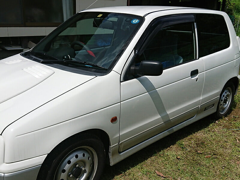 JDM SUZUKI ALTO 4th Gen 3door model Wind deflectors Window Visor - RHD parts [ha11s-semi-ds]